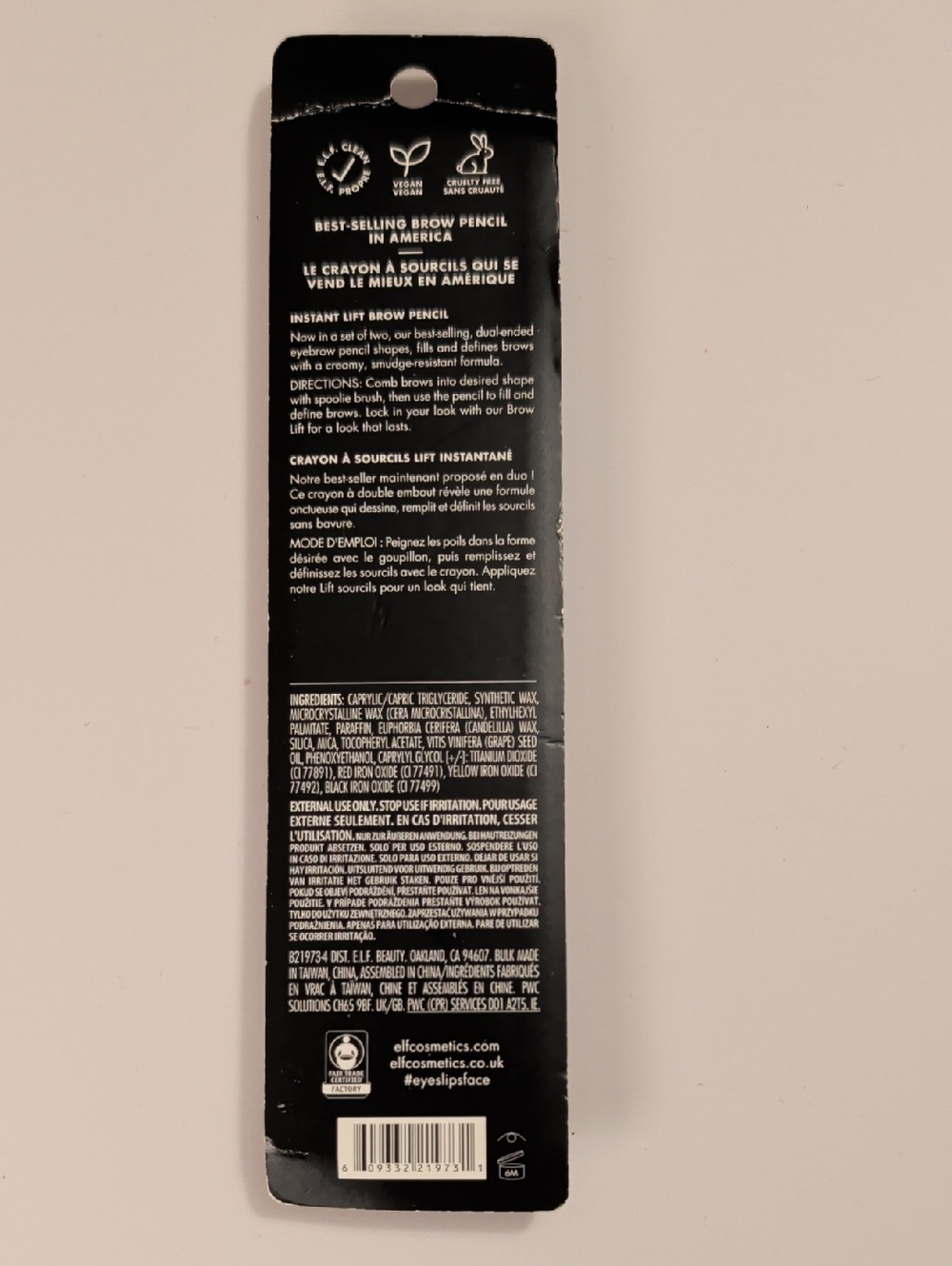 ELF Instant Lift Brow Pencil Set of 2 Neutral Brown NIP - Picture 3 of 3